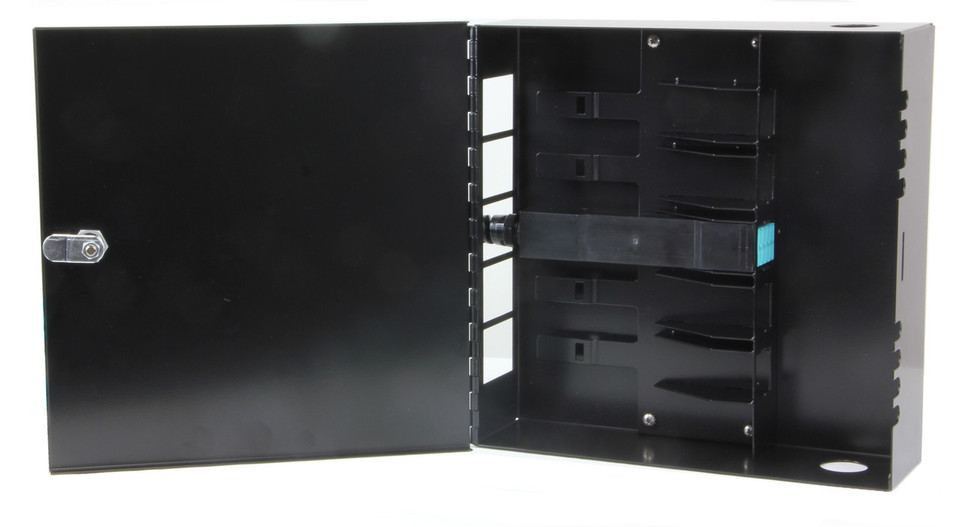 HDWM-5 - HD8² Wall Mount Enclosure, 5 Cassette, Black - Image 2