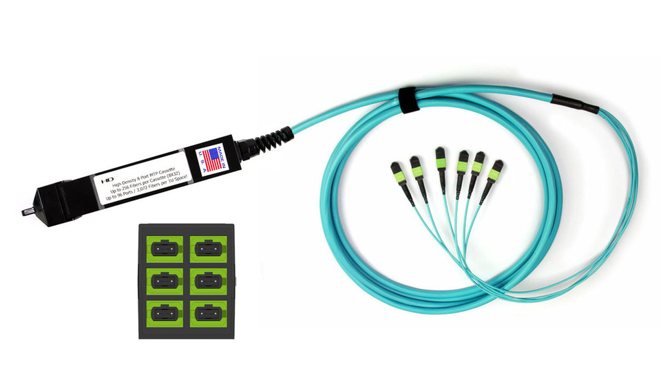 HD8² Cassette w/cable fanout, Cables Plus USA