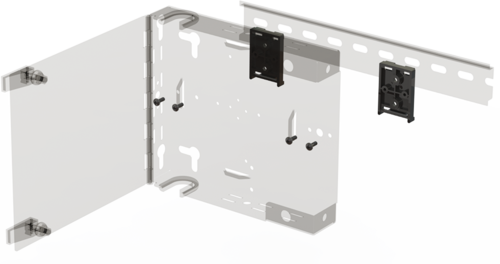 Din Rail Mounting Kit - WAC-1X Compatible