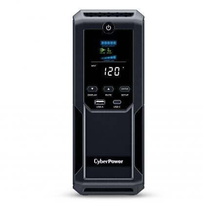 CP1500AVRLCD3  - CyberPower UPS System Intelligent LCD Series, front view