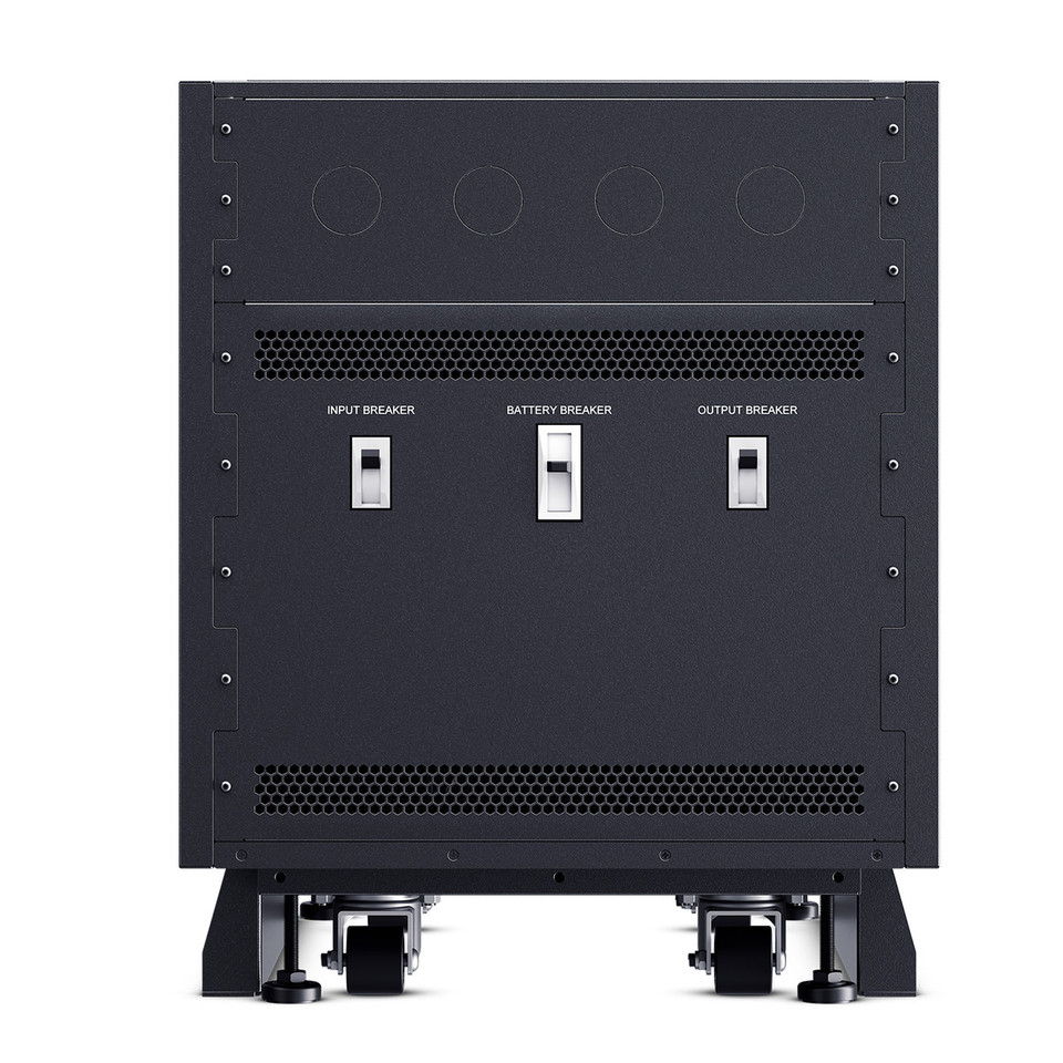 BCT3L9N125 - 3-Phase Modular UPS Battery Cabinet (Rear View)