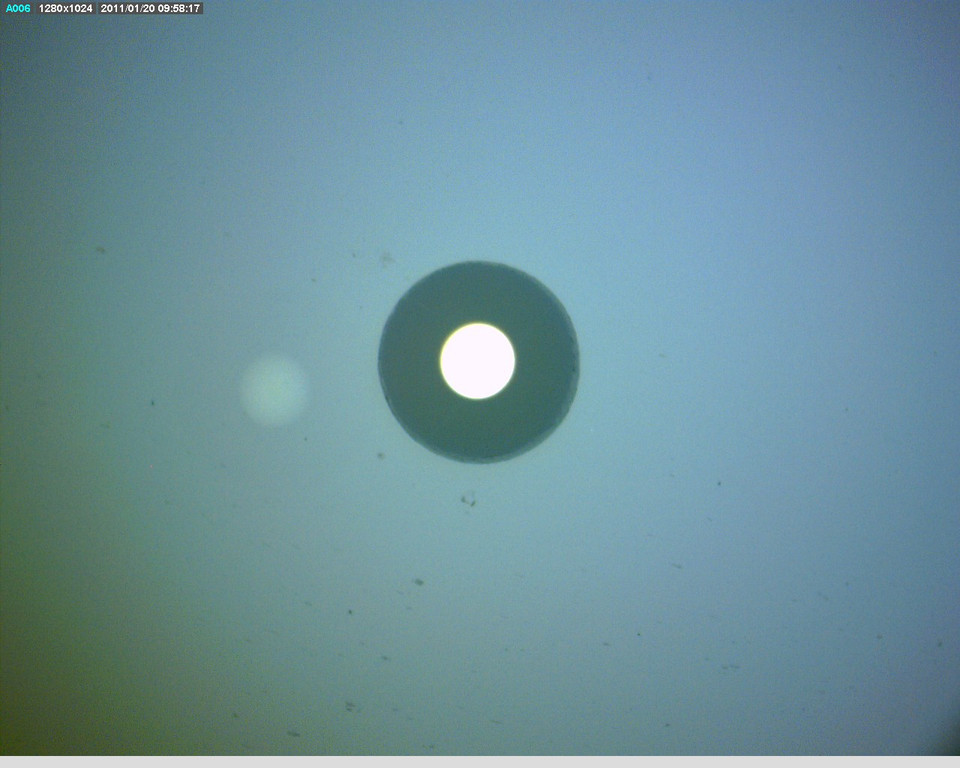 Image captured with OPT684 200mm core