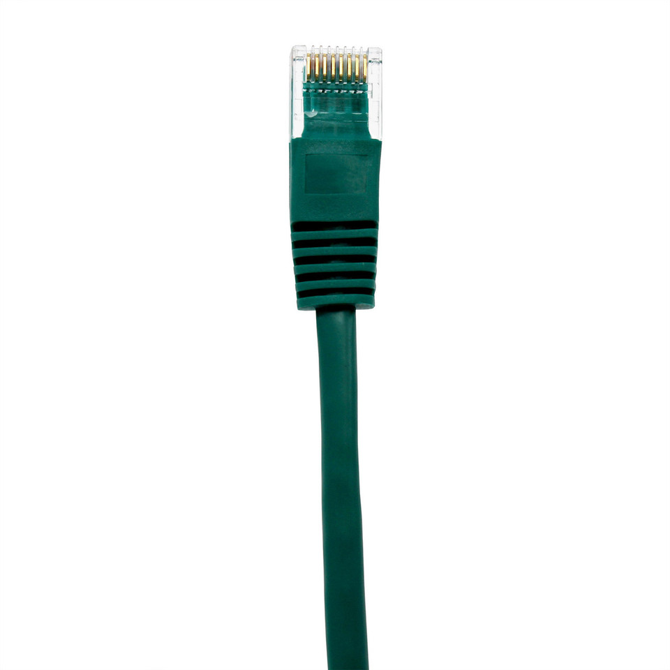 UL724M801GN-4F - Cat6 Snagless Ethernet Cable - Green, vertical view