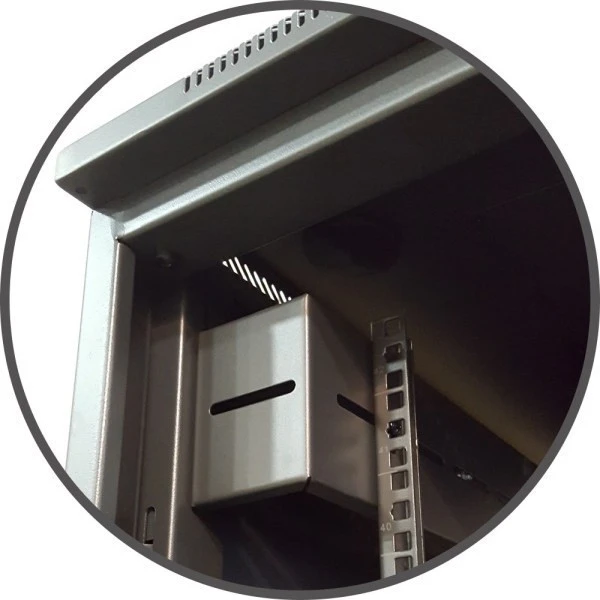 FE7319-45-02K - 730 Series, 45U, Floor Enclosure, corner