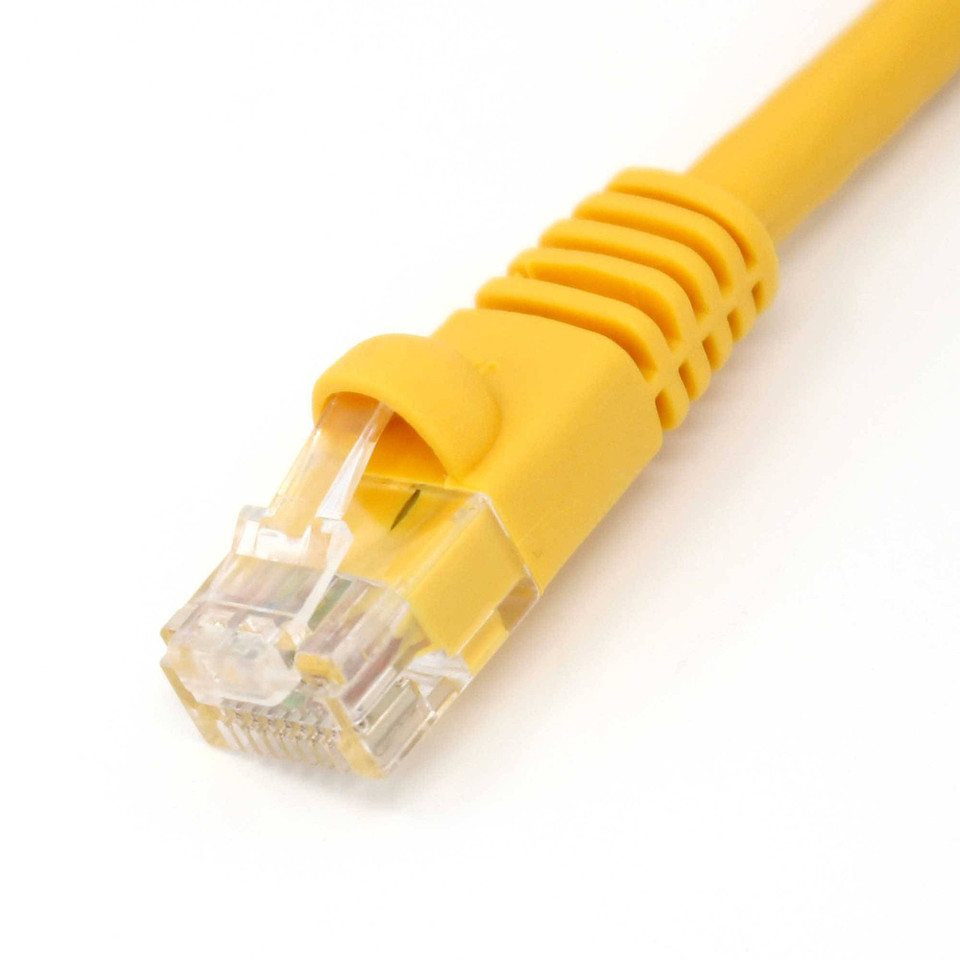 Cat6A Snagless (UTP) Ethernet Cable - Yellow | Shop | Cables Plus USA Cat6A Snagless (UTP) Ethernet Cable - Yellow | Shop | Cables Plus USA