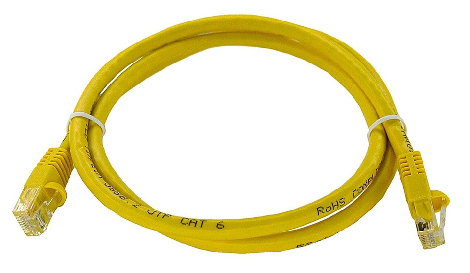 Cat6A Snagless (UTP) Ethernet Cable - Yellow | Shop | Cables Plus USA Cat6A Snagless (UTP) Ethernet Cable - Yellow | Shop | Cables Plus USA