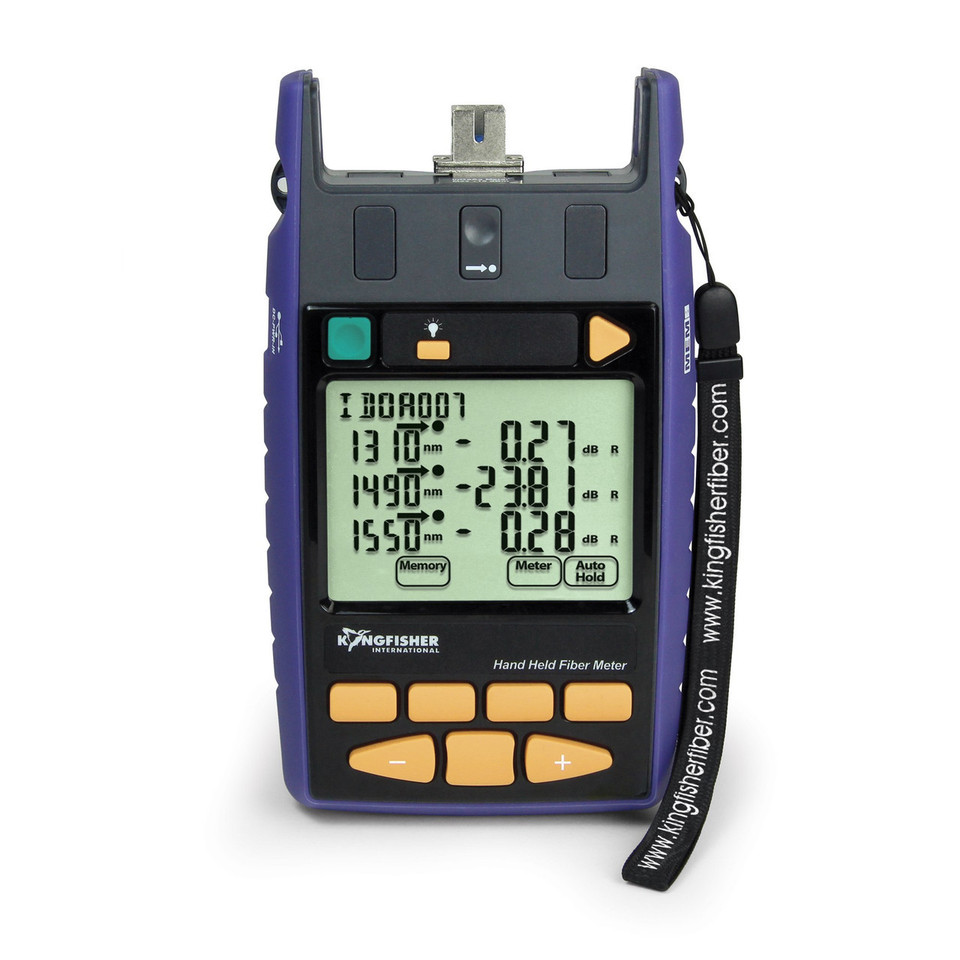 Kingfisher Full Size Optical "Hi-Power" Meter, SMF, SC Hybrid Model #  KI2600-H6 (View 3)