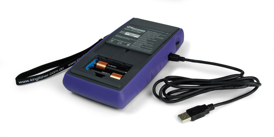 Kingfisher Full Size Optical "Hi-Power" Meter, SMF, SC Hybrid Model #  KI2600-H6 (View 6)