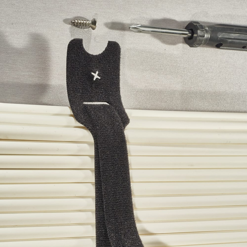 Rip-Tie Lite Screw Mount, 7/8 Inch Wide