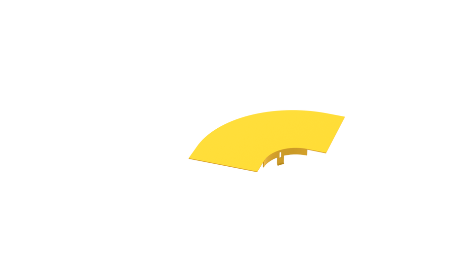 CF120 90° Horizontal Elbow Cover