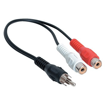 Quest Technology 6'' Dual RCA (F) to RCA (M) | Shop