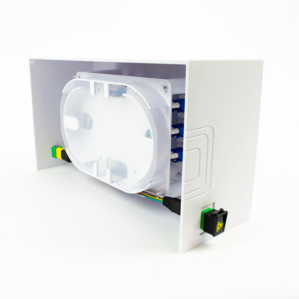 FTTD (Fiber to the Work Station), Loaded with one 24 Fiber MTP/MPO to LC Harness, Image 3