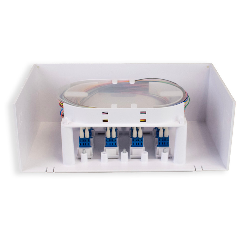 FTTD (Fiber to the Work Station), Inside Splice Tray and Pigtails, Image 2