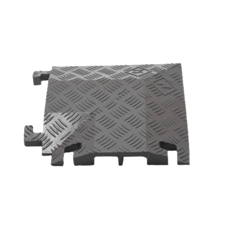 90 Degree Left Turn for FL2X1.75, 2-Channel Fastlane® Drop-Over Cable Protector