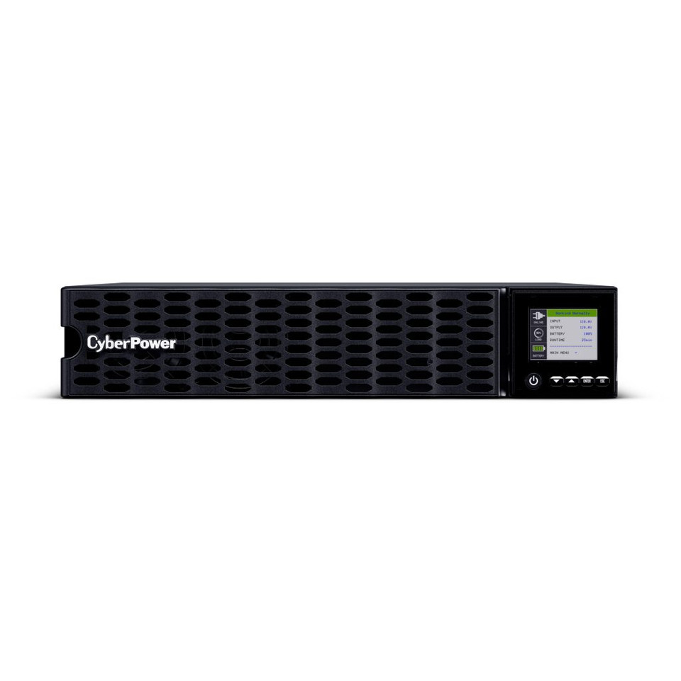 OL3KRTHDTAA features double-conversion topology for seamless power protection, front view