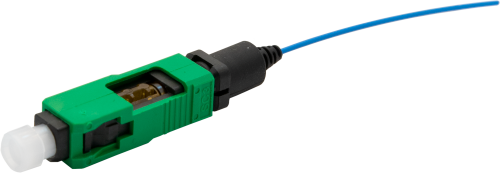 Surelight® Field Installable Connector - SC/APC, Singlemode, 250um/900um, 17mm