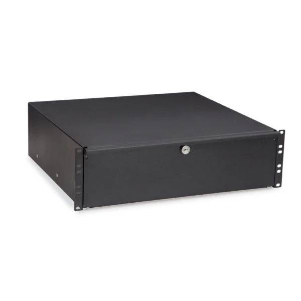 1922-3-100-03 - 3U Rack Mountable Drawer, angled view