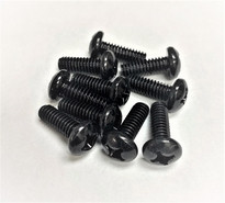 ER-RS1224-xxx - RACK SCREWS 12-24 THREAD - BAG OF 50/100, handful of screws shown