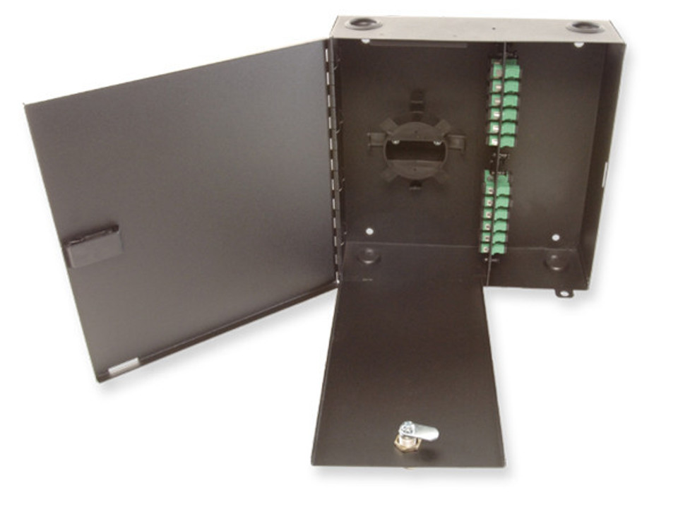 4 Panel Wall Mount Fiber Distribution Unit, view 1
