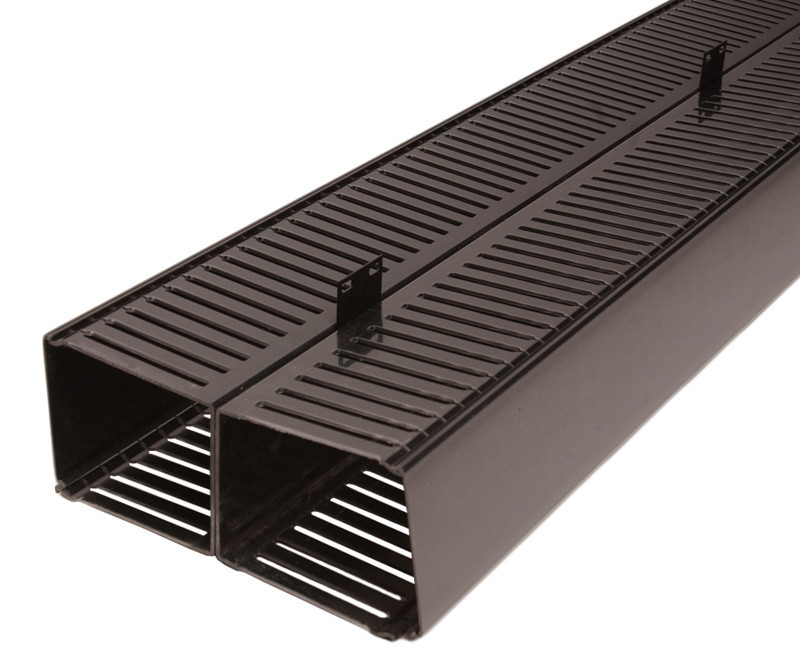 10-4155 - Double Sided Vertical Cable Manager Center Mount Brackets