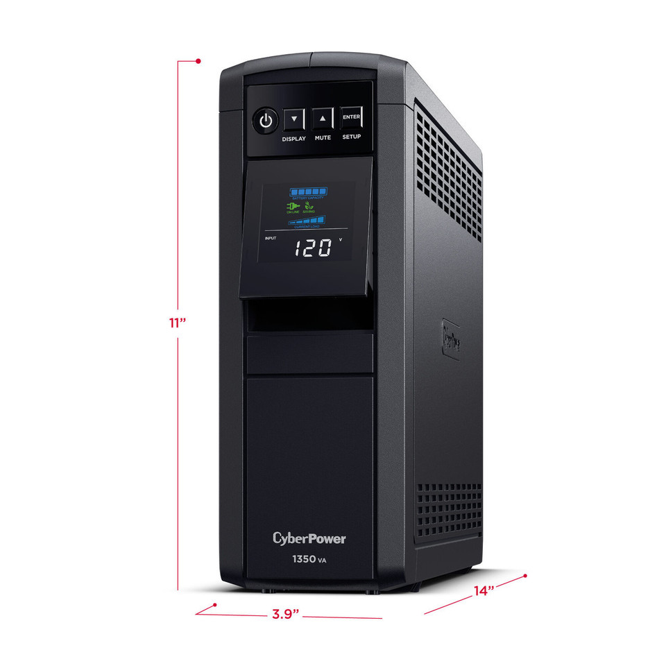 【米国120V仕様】CyberPower 1500VA/1000W 正弦波 CyberPower 1500VA CP PFC Pure SineWave UPS | Shop | Cables Plus USA