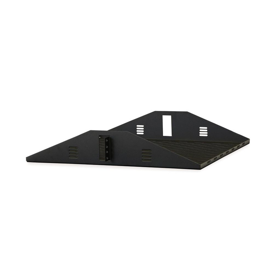 1907-3-001-03- 2U Centerline Server Rack Shelf - side view