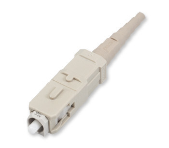 Corning UniCam® Fiber Optic Connector, SC Male, 62.5/125 Multimode, Ceramic Ferrule, Standard-Performance