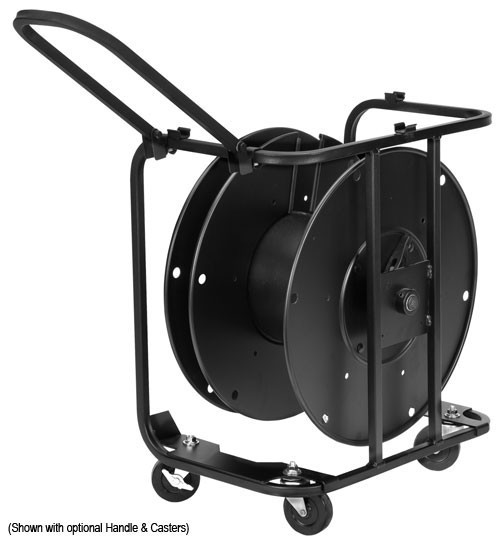 13-06- - AVD-2 Portable Cable Storage Reel w/ Slotted Divider Disc - side view