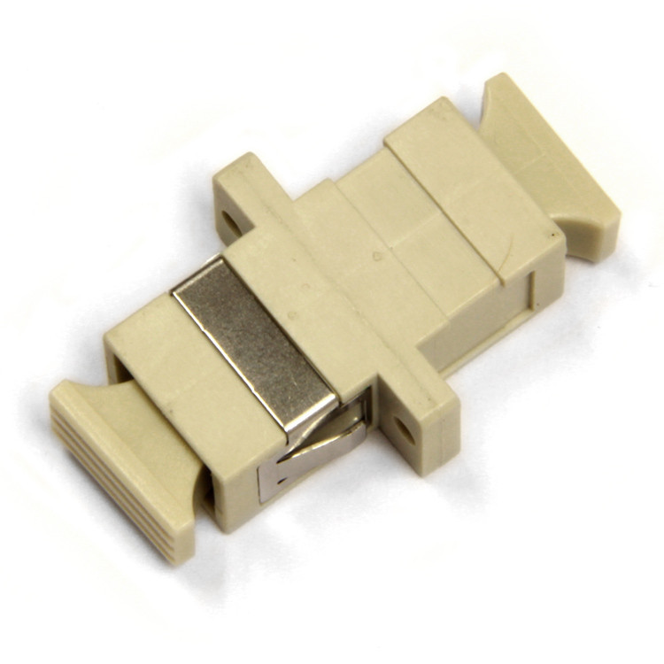 AF-S1ZBPEEES1 - SC Simplex Fiber Coupler, Beige, Zr Sleeve