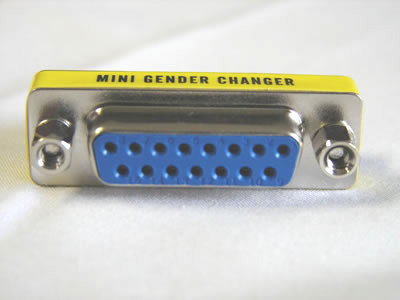 NGC-1044 - NGC-1044 GENDER CHANGER, DB15 Female - Female