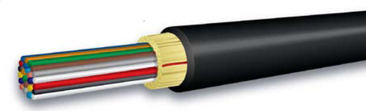 OCC, DX cable, black jacket, layer image, Cables Plus USA