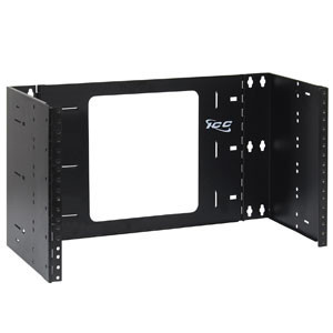 ICCMSABR66 - EZ-Fold Wall Mount Bracket, 6" Deep, 6U