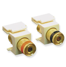 IC107PMGXX - Binding Post Module, Gold Plated;