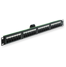 ICC, Telco Patch Panel, 24-Port, RJ11 6P2C to Telco Male, 1 RMS