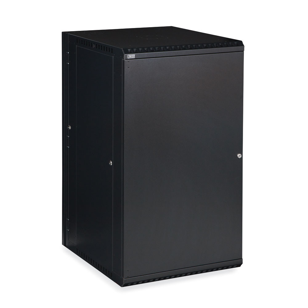 3131-3-001-22 - 22U LINIER® Swing-Out Wall Mount Cabinet - Solid Door - Image 2