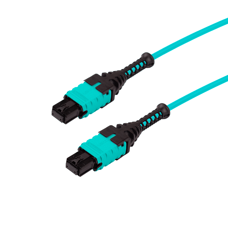 HD8² Patch Cable, MTP® Elite/UPC Pro Connector & Boot, OM3 MM 50/125 Micron, 20/24 Fiber, Patch Cable