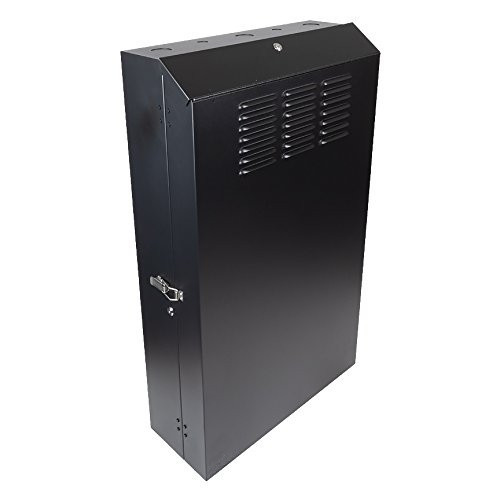 5U Vertical Wall Cabinet - 20 Inch Usable Depth