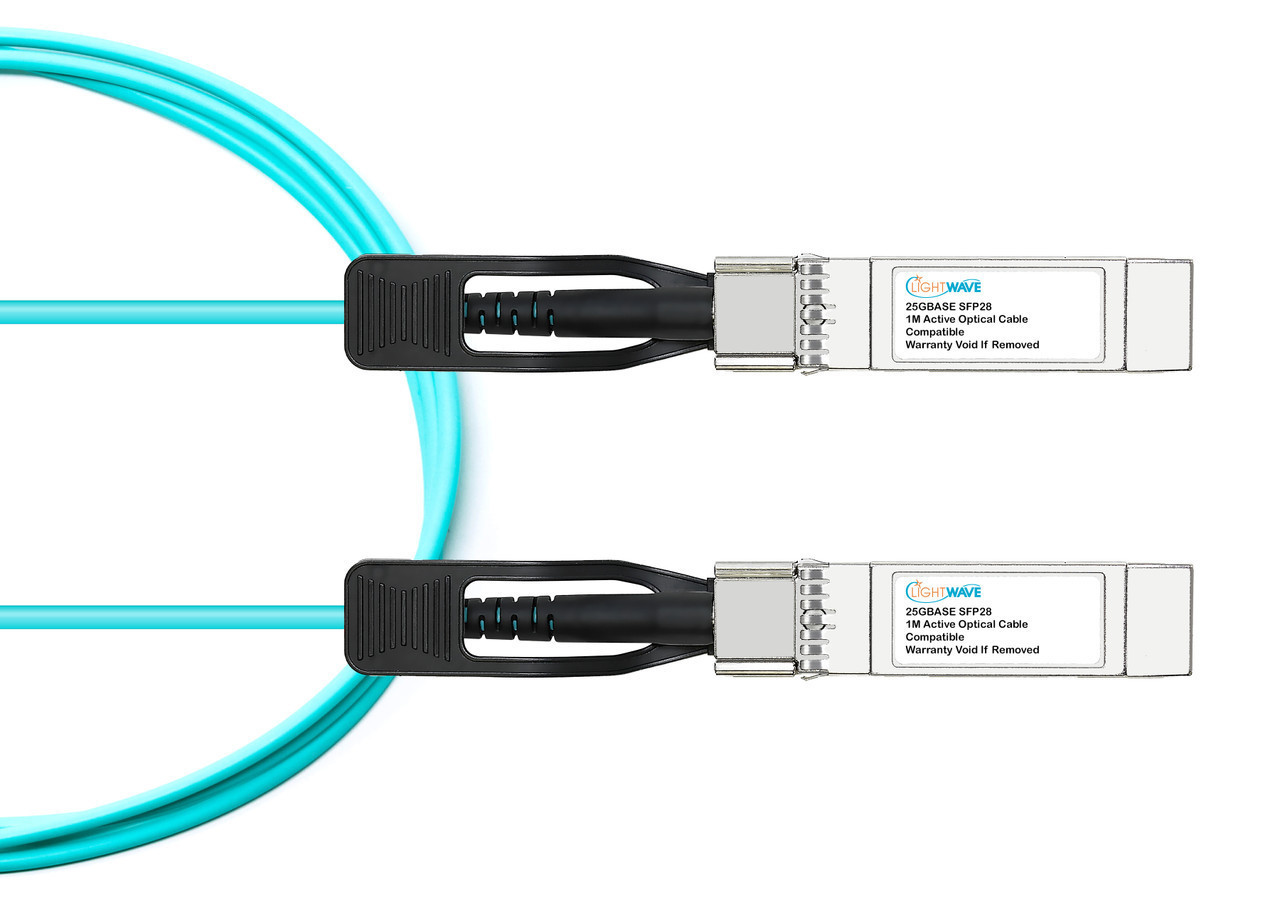 Huawei Compatible SFP28 25GB Active Optical Cables (AOC)