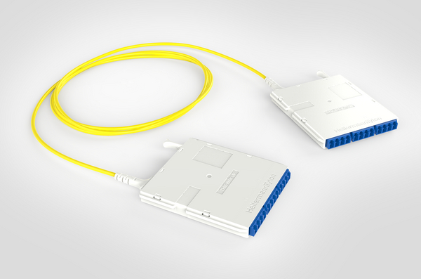 RapidNet Ultra12 - LC - MTP Elite Cassette to Cassette - 12F Singlemode OS2 RapidNet Ultra12 - LC - MTP Elite Cassette to Cassette - 12F Singlemode OS2
