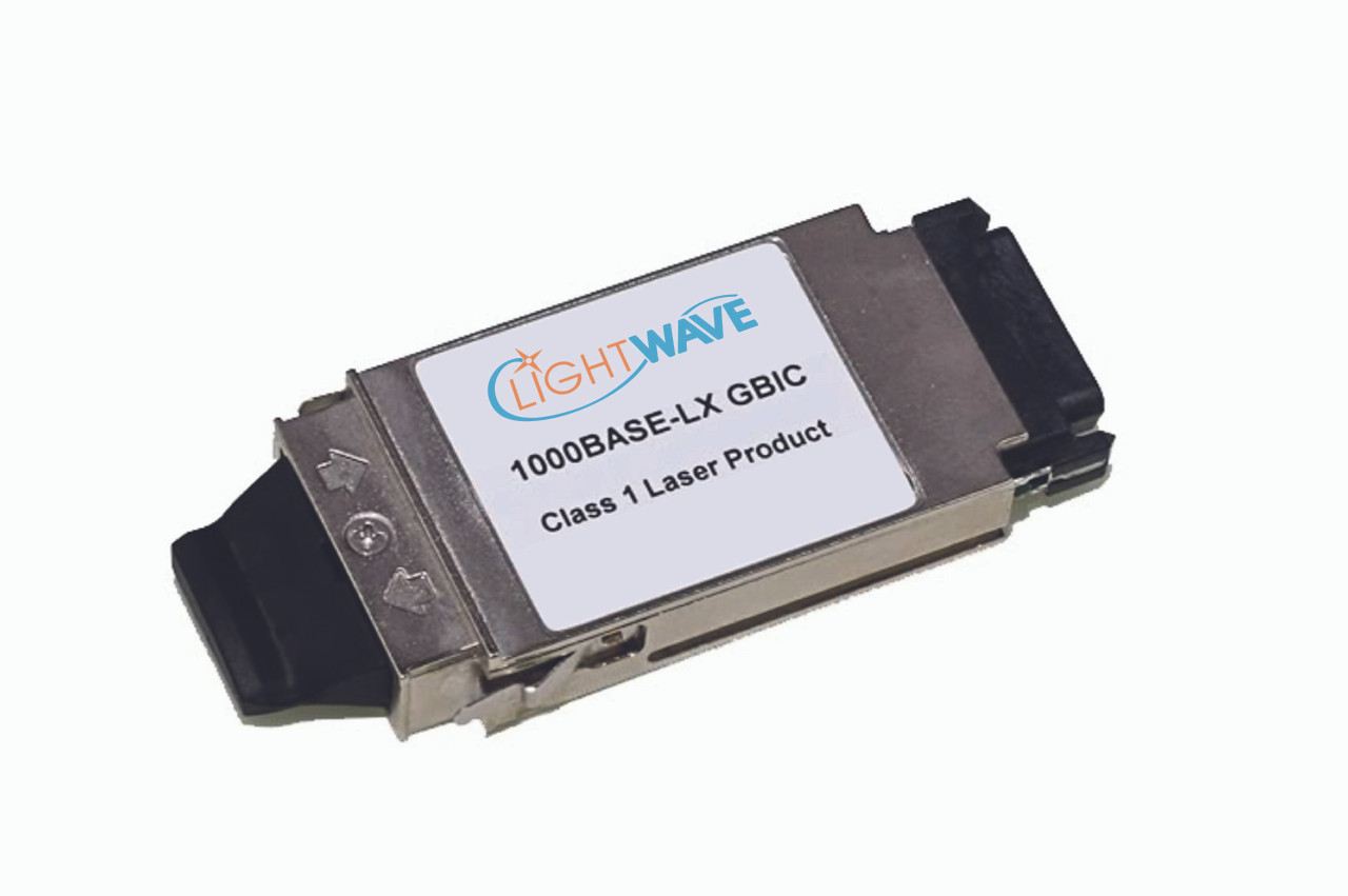 Cisco Compatible, 1000BASE-LX/LH GBIC Transceiver, 1.25Gb/s, 10km, Multi-Mode/Single Mode, 1310, Duplex SC, 5V