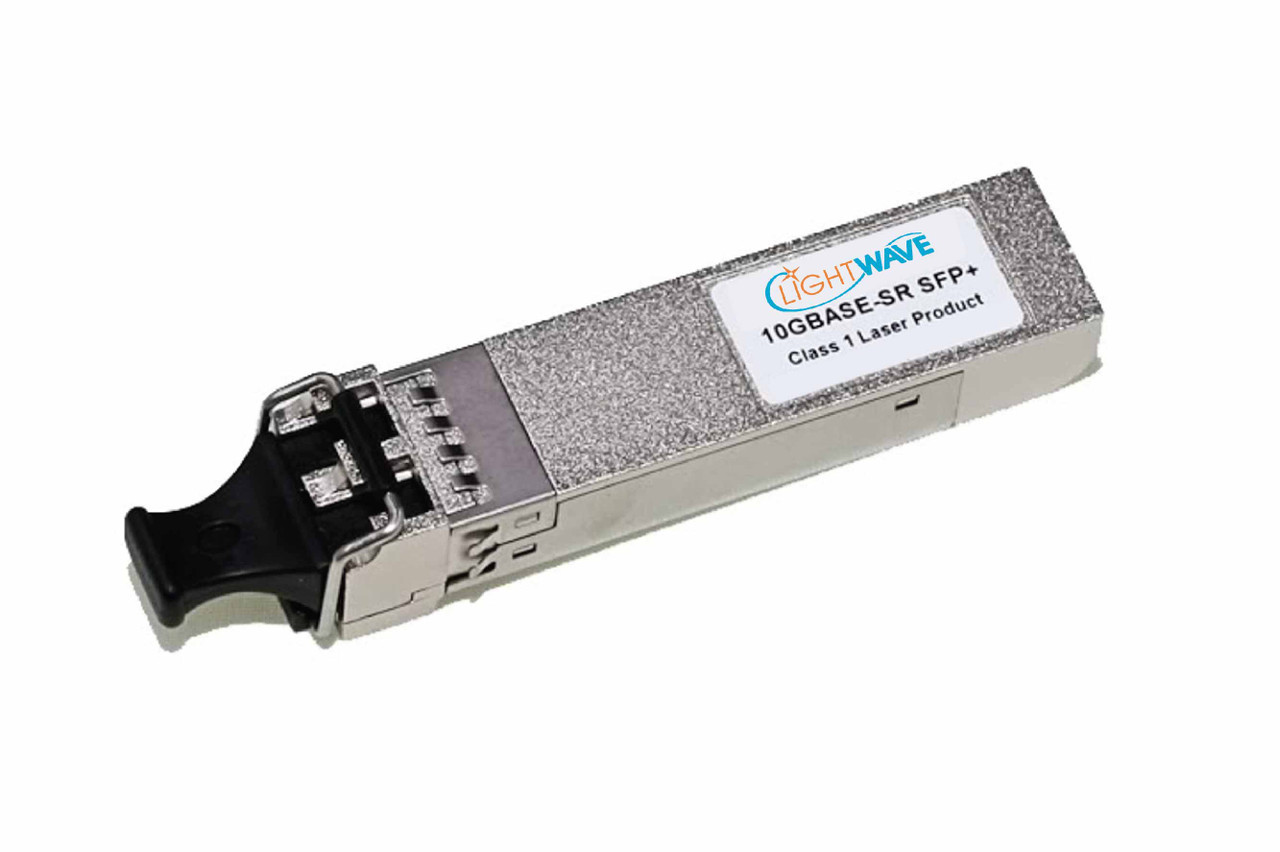 Brocade-Foundry Compatible, 10GBASE-SR SFP+ (mini-GBIC) Transceiver, 10.5 Gb/s, 300m, Multi Mode, 850, Duplex LC, 3.3V
