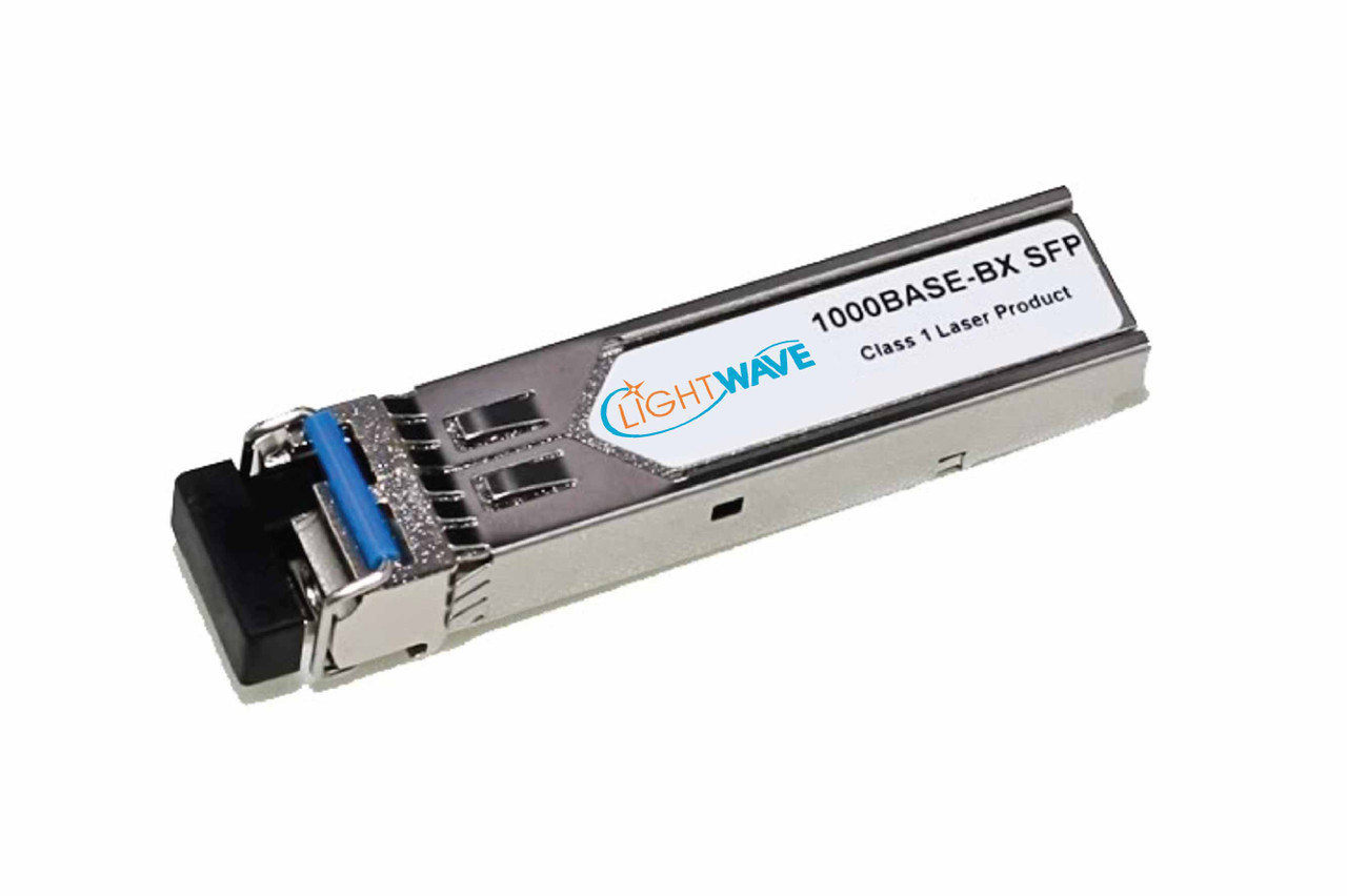 Cisco Compatible, 1000BASE-BX Bi-directional SFP (mini-GBIC) Transceiver, 1.25Gb/s, 10km, Single Mode, 1310 TX/1490 RX, Simplex LC, 3.3V