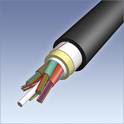 12-Strand AFL All-dielectric Self Supporting Mini-Span® 424 Giga-Link-300 MM Fiber 62.5/125