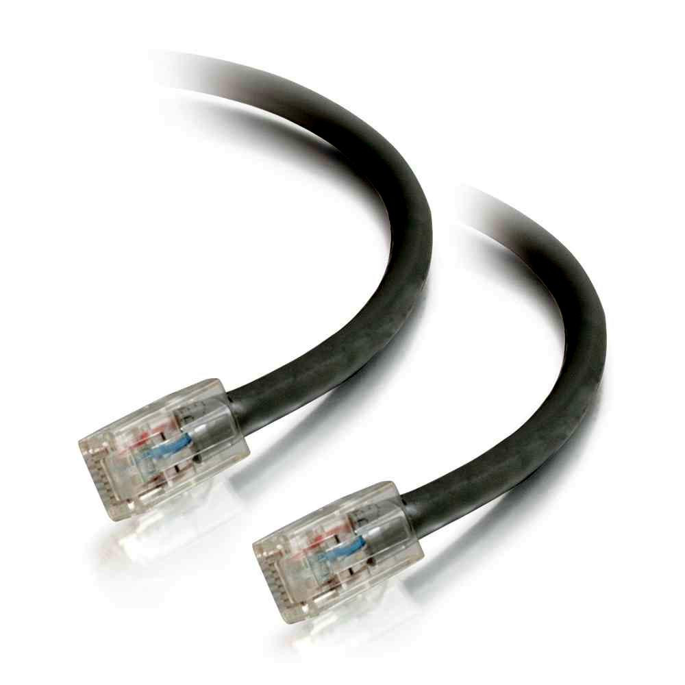 UL624-807BK - 7Ft Cat5e Non-Booted Ethernet Cable - Black, 10-Pack