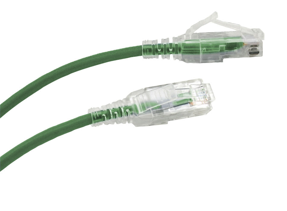 UL728-820GN-CG - 20ft Cat6 Slim Jacket Unshielded (UTP) Ethernet Cable - Green - 10 Pack