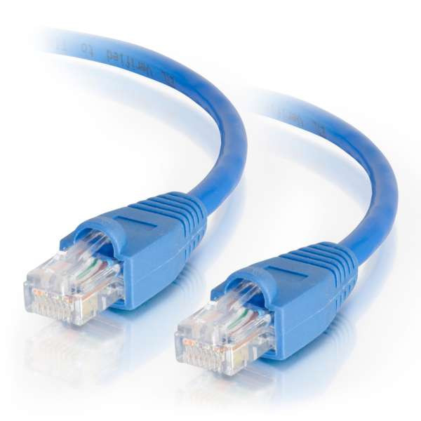 UL824M803BU-8F - 3Ft Cat6A Snagless Unshielded (UTP) Ethernet Cable - Blue, 10 Pack