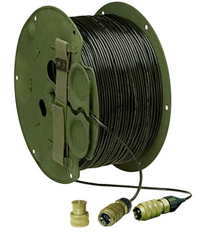 The Stran Technologies Shane™ RFO-300 cable reel holds 300 meters of 6mm overall diameter cable