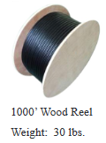 6OUTW234RB - Cat6 Direct Burial Cable, Waterblock Tape, UTP, 1000' Wood Reel - Image 3