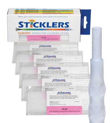 MicroCare Sticklers CleanStixx 2.5mm Connector Cleaning Stick (Exposed Tip,  50-Pack)