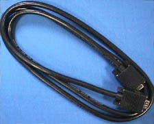 132CX-10F - Monitor Cable, SVGA, HD15 Male - HD15 Male, 10'